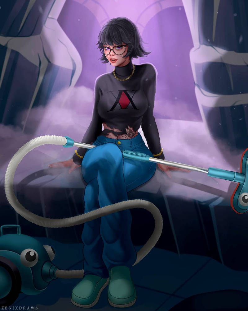 Shizuku Murasaki (HxH) by zakysaid on DeviantArt