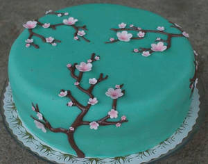 Cherry Blossom Cake