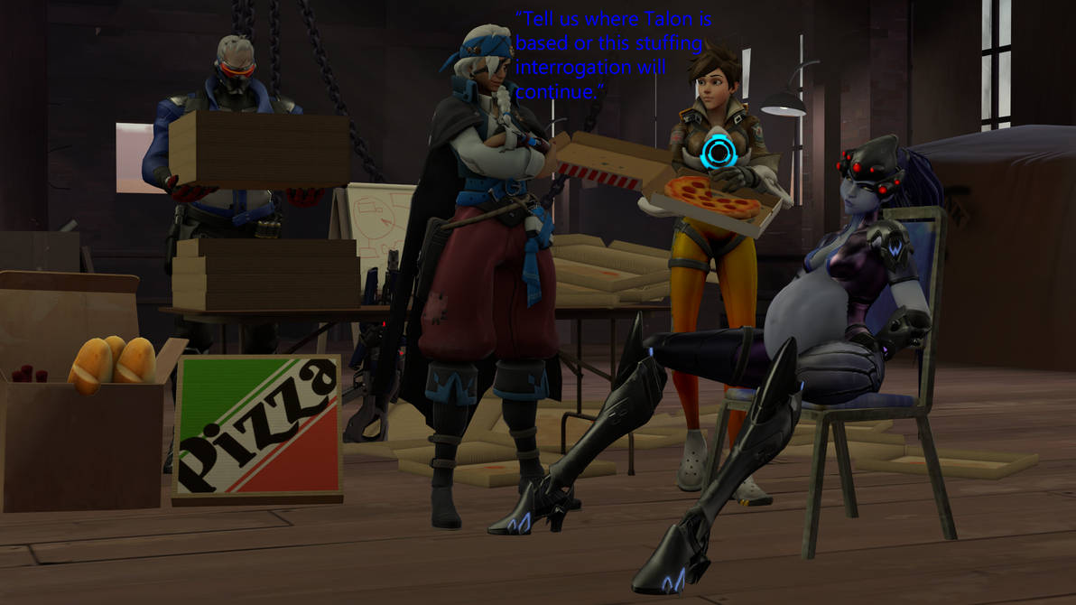 Widowmaker's Belly Stuffing Interrogation Teaser. by TheBlueWidow33 on ...