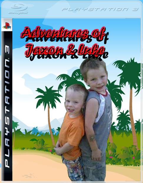 Ps3 Case Adventures of Jaxon And Luke