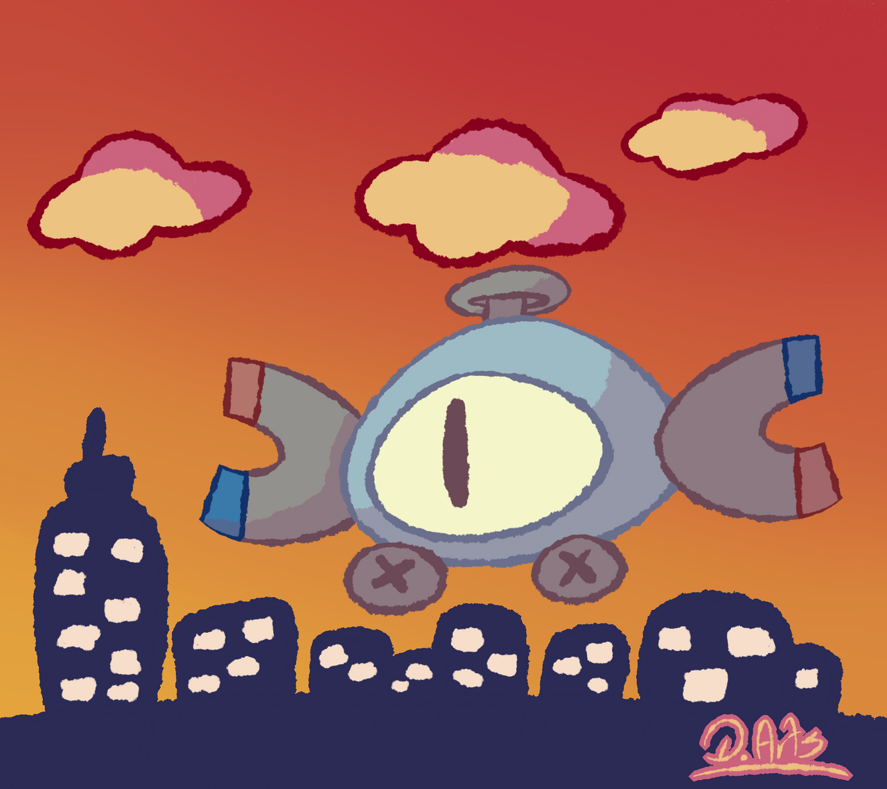Magnemite by DesmondArts on DeviantArt