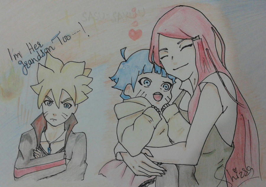 Kushina With her grandchildren