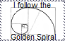 Golden Spiral Stamp