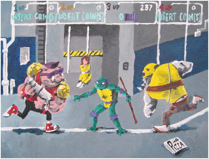 TMNT painting