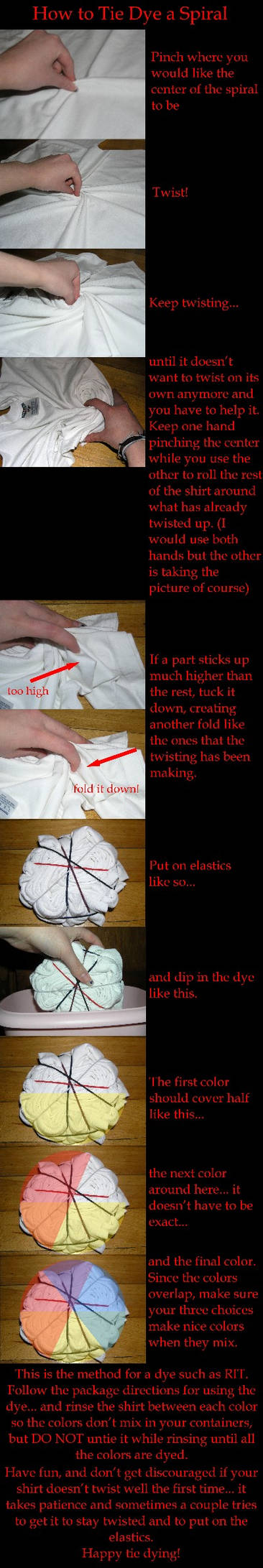 tie dye tutorial