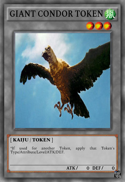 Giant Condor Token by Godzilla0013 on DeviantArt