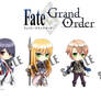 Fate/Grand Order Chibi set