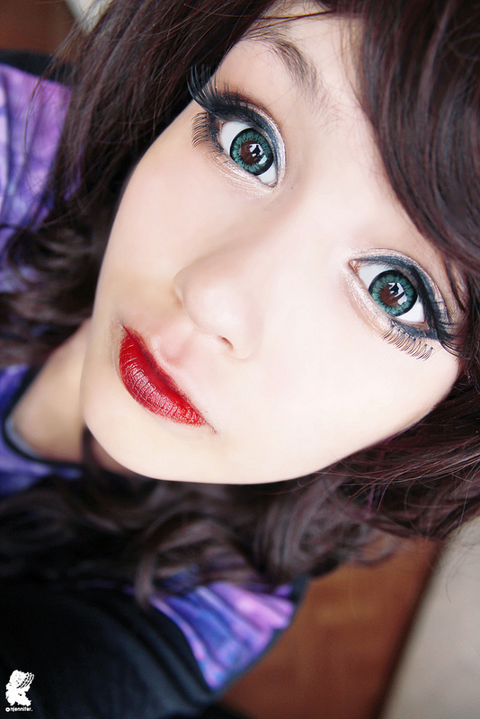 Makeup with Anime Lenses by askuniqso on DeviantArt