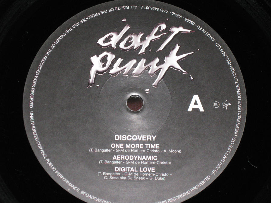Daft Punk: Discovery, label by Kublakhan27 on DeviantArt