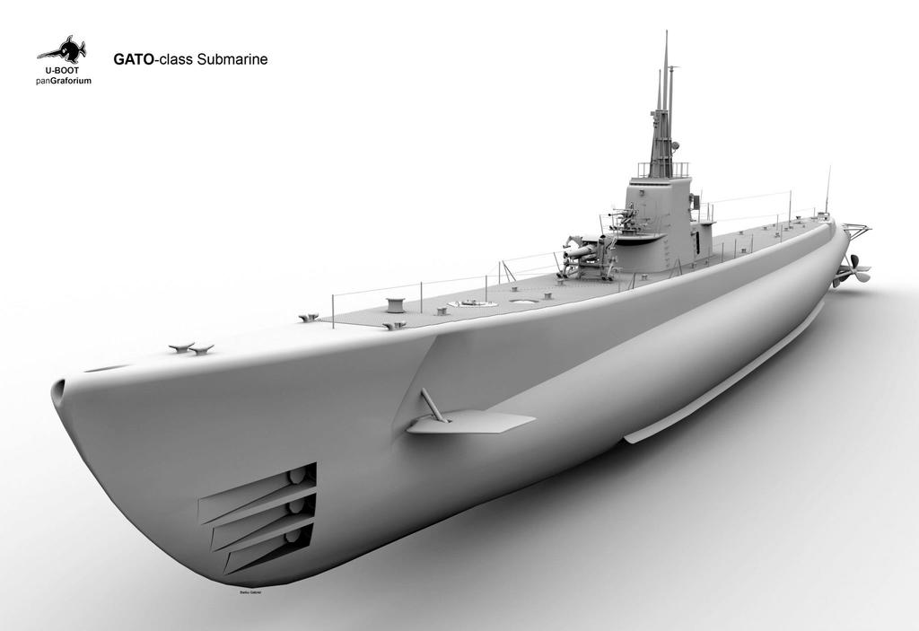 Gate Class Gato class submarine by Gabriel67 on DeviantArt
