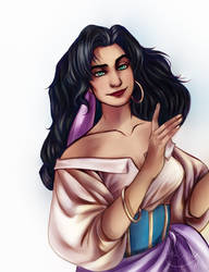 Fanart : Esmeralda - The Hunchback of Notre Dame