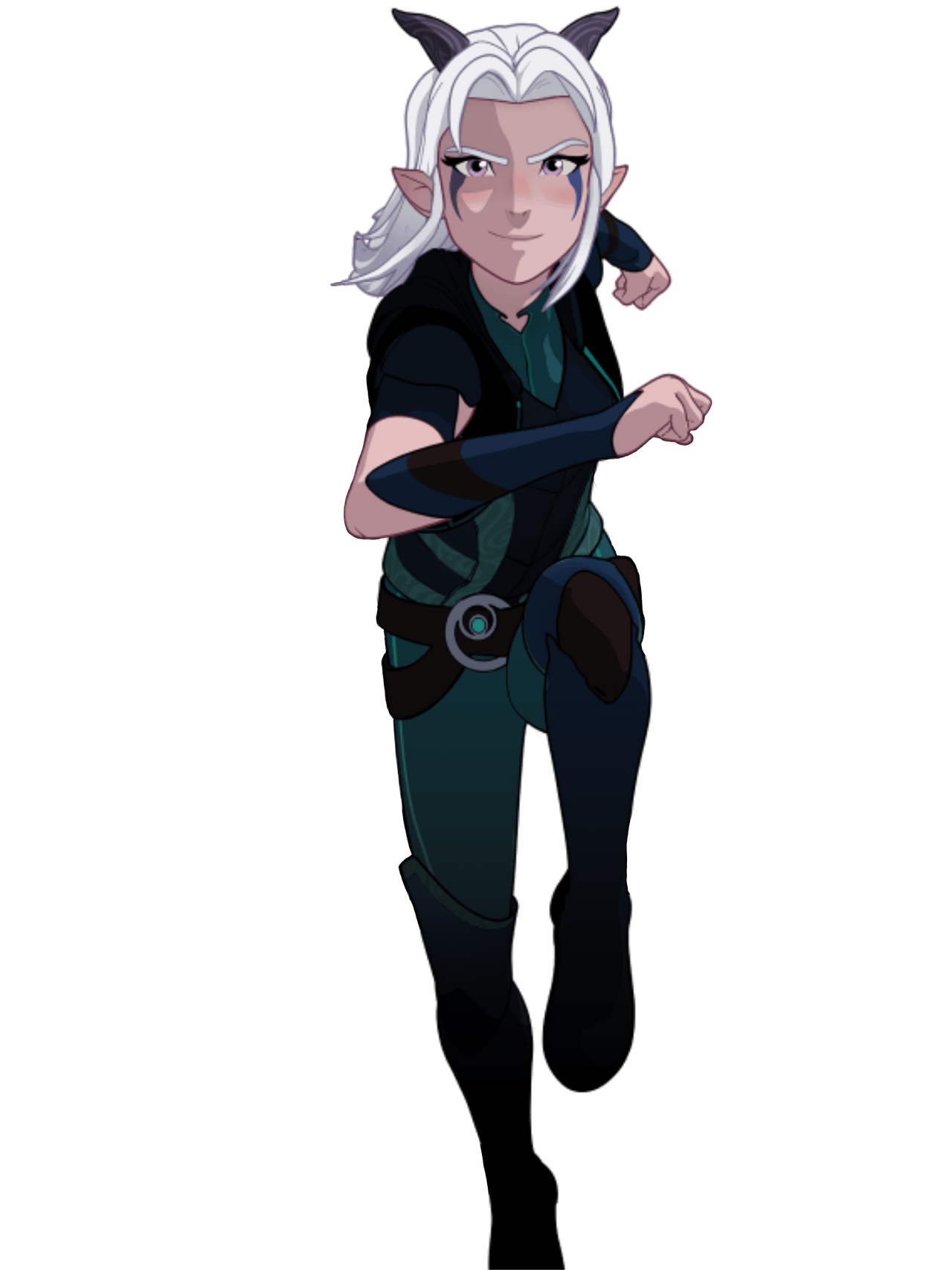 Rayla R3 Rayla (The Dragon Prince) - Render #1 by BendableVersus on DeviantArt
