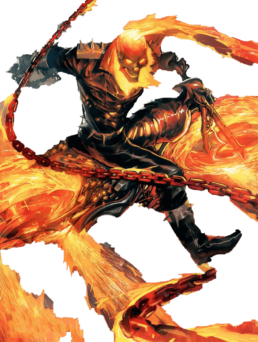 Ghost Rider (Marvel) - Render #3 by BendableVersus on DeviantArt