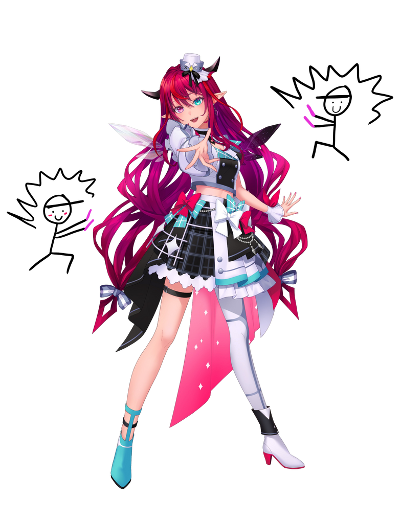 IRyS (Hololive) - Render #3 by BendableVersus on DeviantArt