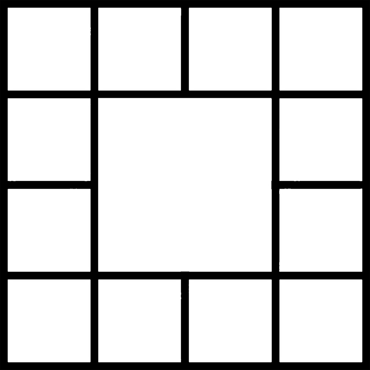 Matching Grid Example Matchup Grid Template by BendableVersus on DeviantArt