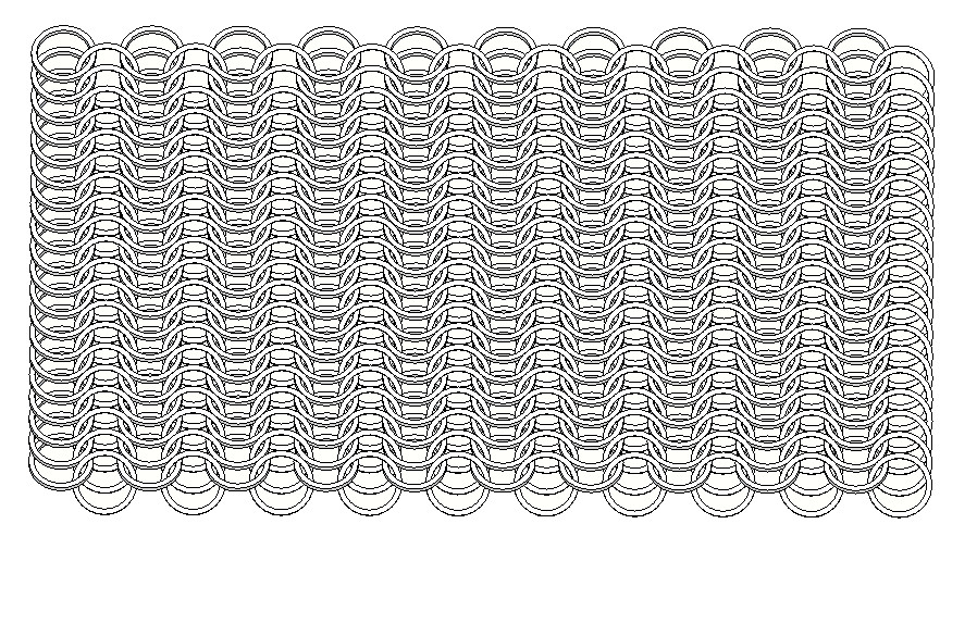 Chainmaille 6-1 template by Quiran on DeviantArt