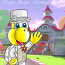 Koopa Troopa in Wedding at Peach Castle