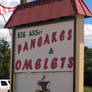 Big Ass pancakes and omelets!