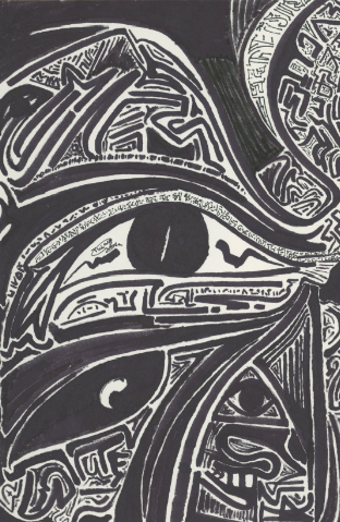 Psychedelic Black And White Dream By Lesboem On Deviantart Psychedelic Black And White Dream By Lesboem On Deviantart
