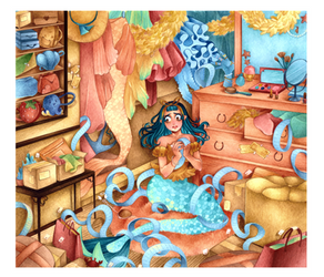 Shopoholic mermaid