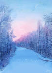 In winter by megounette