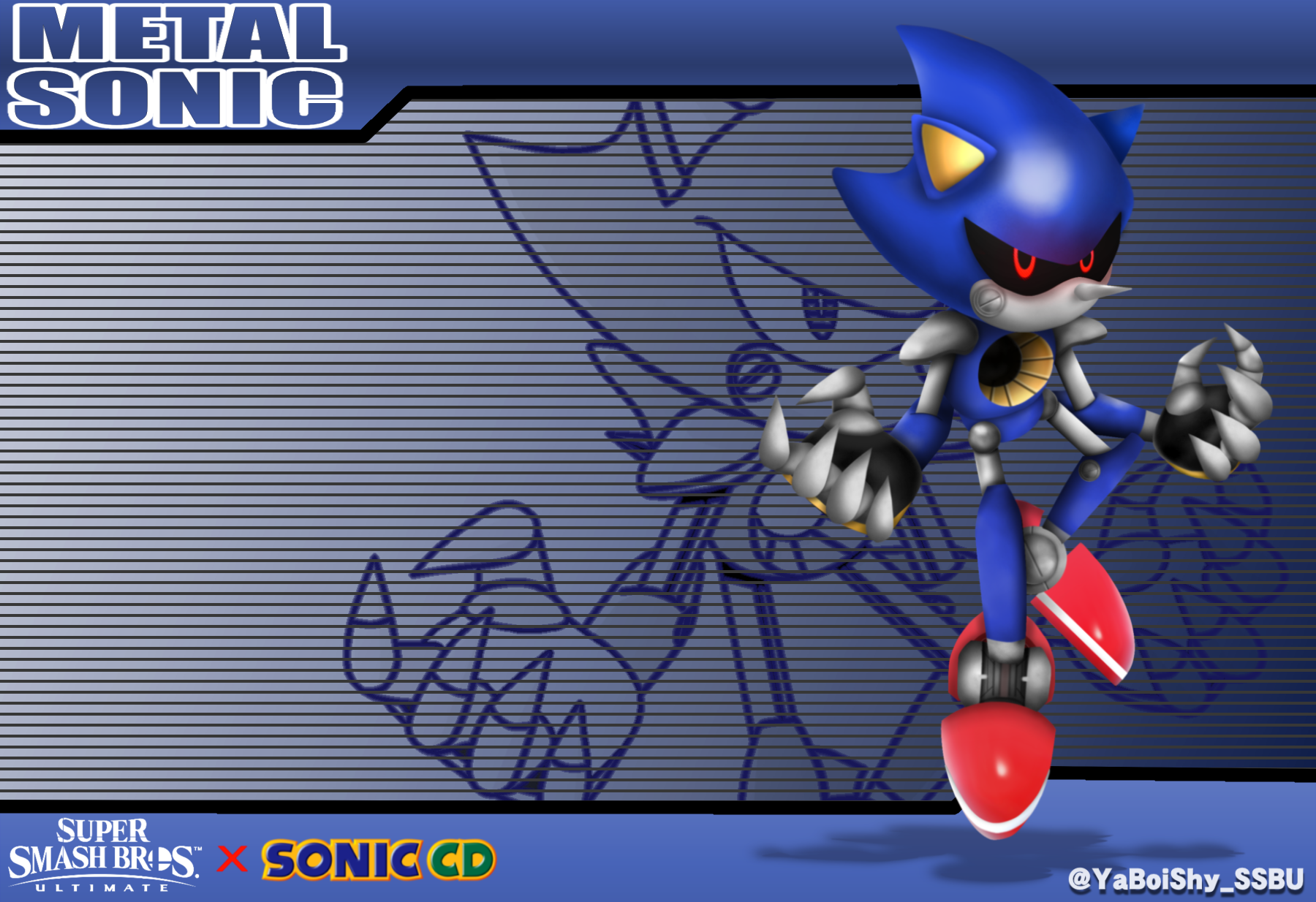 Metal Sonic by artsonx on DeviantArt