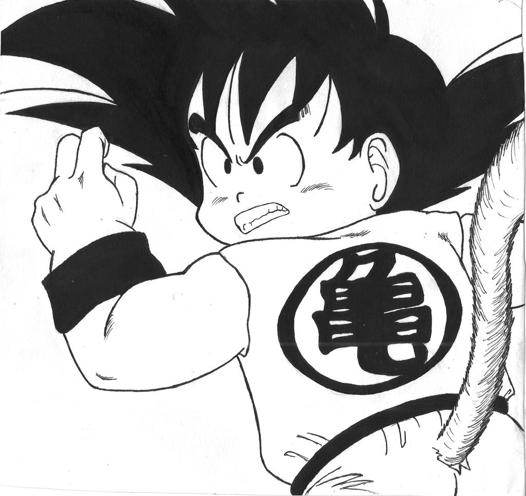Goku Lineart II