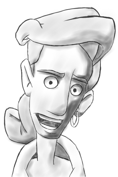 Shading Practice Guybrush Threepwood