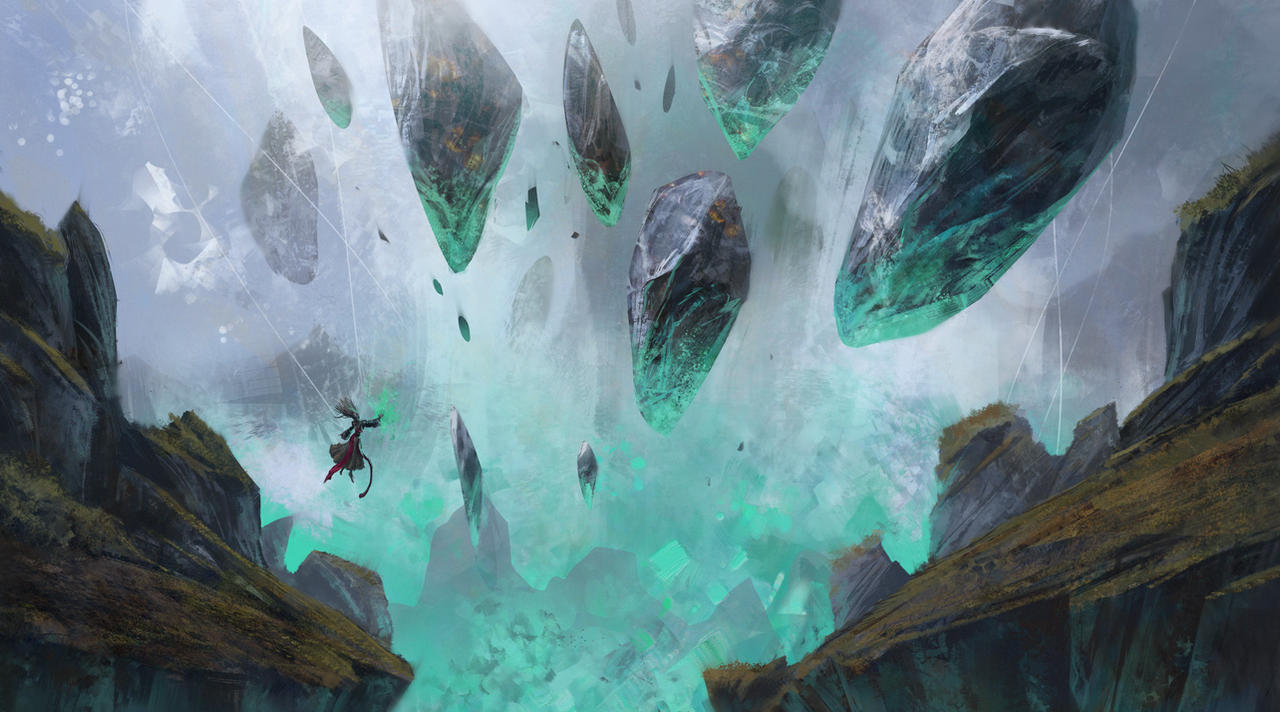 Dnd Floating Rocks Floating Rocks by dariuszkieliszek on DeviantArt