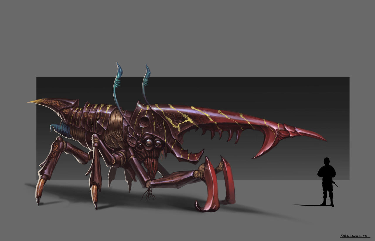 Alien Bug Final by dariuszkieliszek on DeviantArt