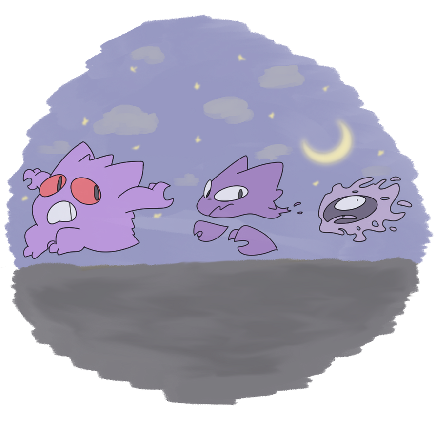 Ghosts on the Run by PBGengar on DeviantArt