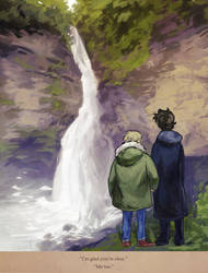 At Reichenbach Falls