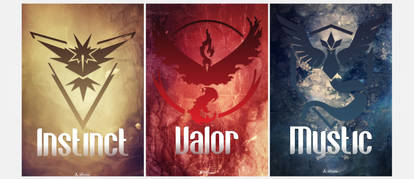 Pokemon Go Teams #Instinct #Valor #Mystic