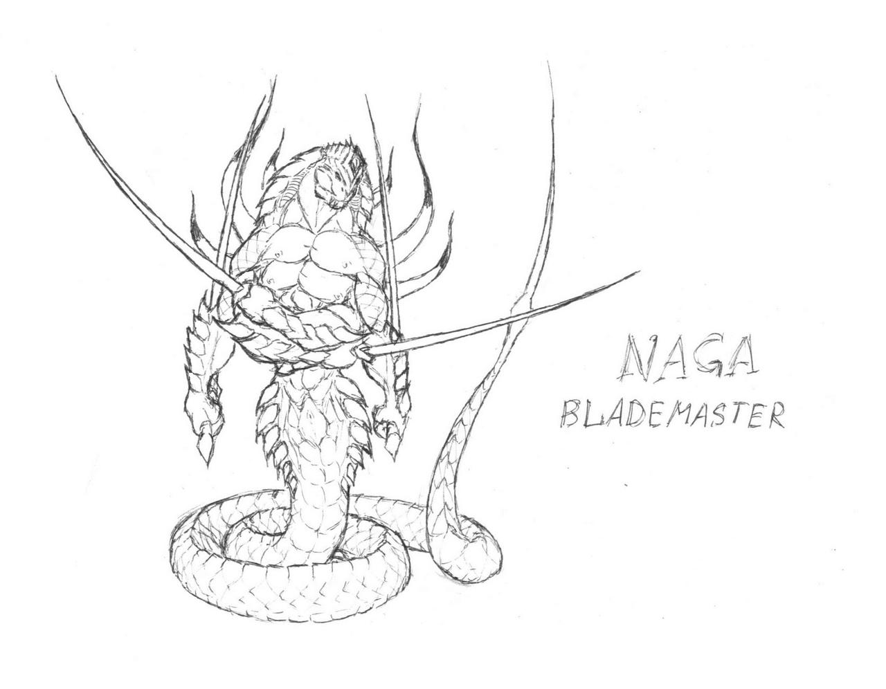 078 Naga Blademaster