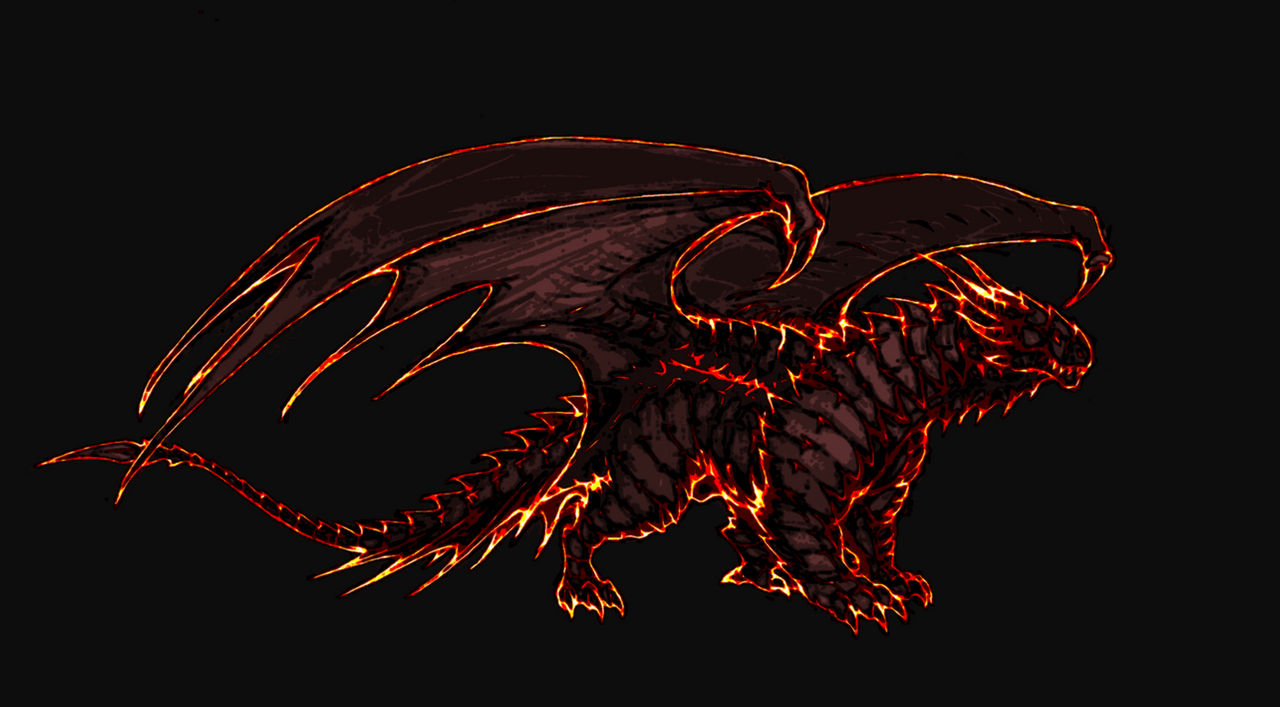 Fire dragon by krigg on DeviantArt