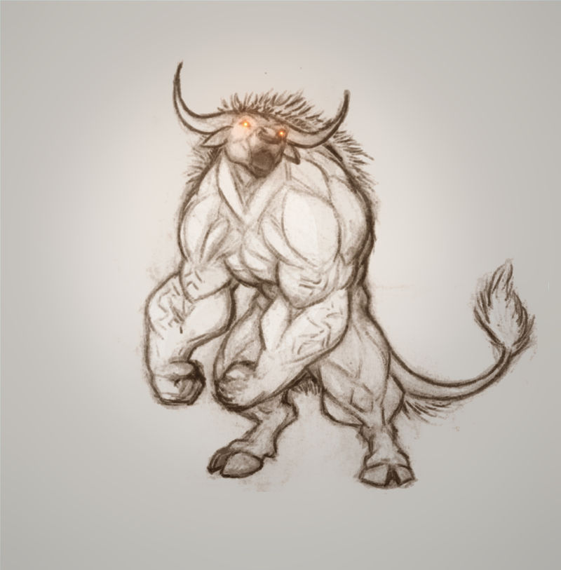 Minotaur by krigg on DeviantArt