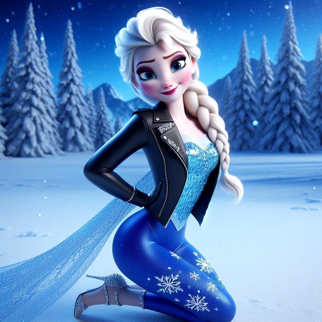 Elsa in the Snow 6 by TotallyUnforgettable on DeviantArt