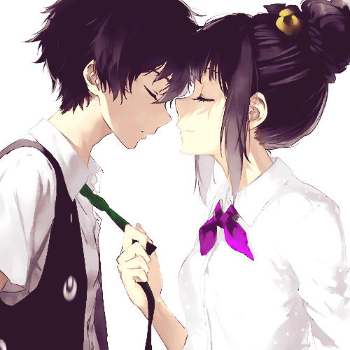 Eru Chitanda and Houtarou Oreki by xcLaudioh on DeviantArt