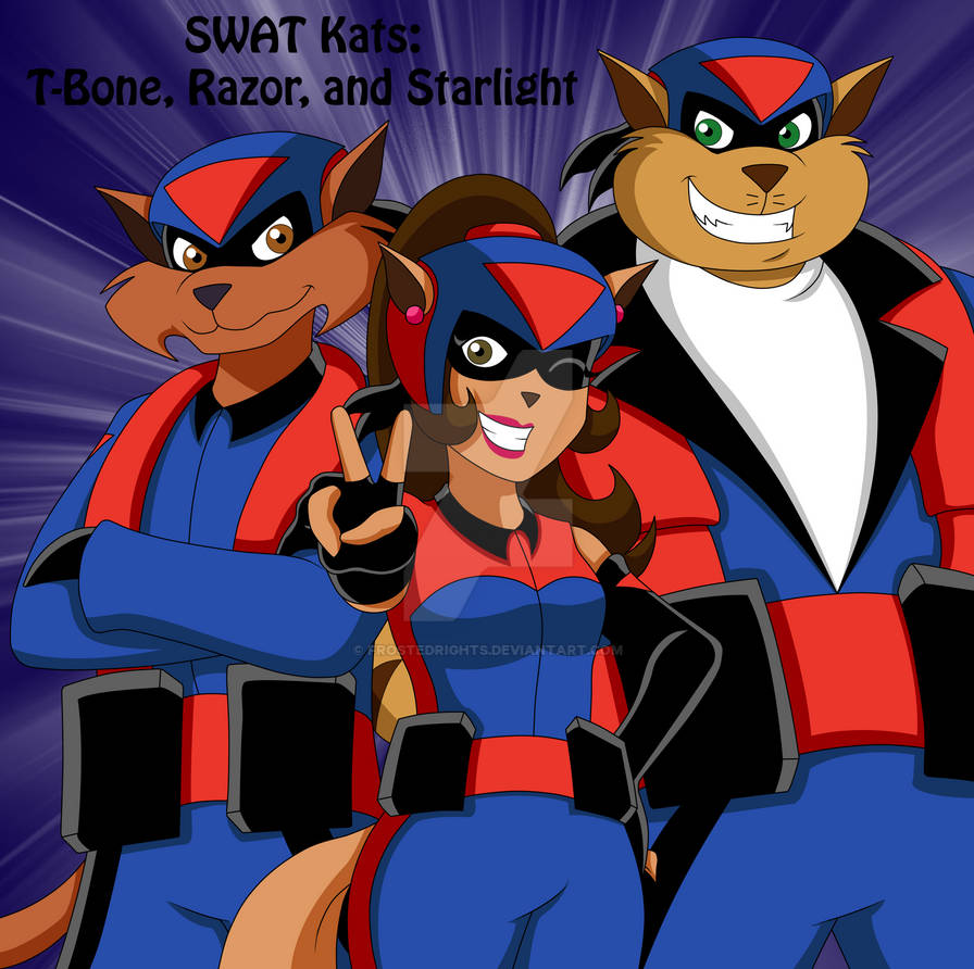 Swat Kats Razor Deviantart SWAT Kats Team by FrostedRights on DeviantArt