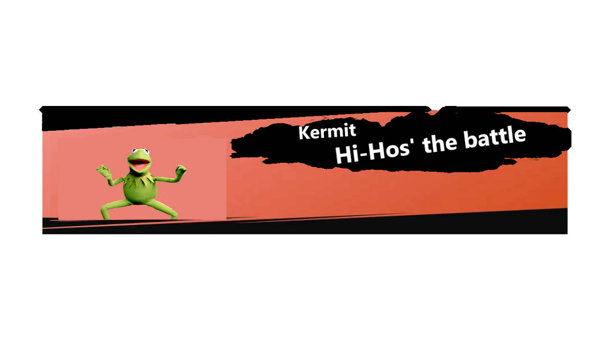 Kermit Rivals Kermit in smash! My dream come true by AdamDoesArtz on DeviantArt