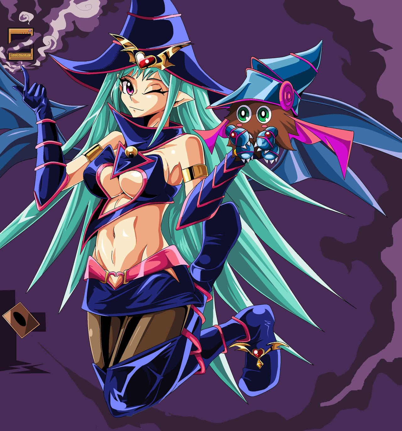 Chocolate Magician Girl by AsukaLangleySoryu on DeviantArt