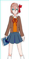 Sayori ddlc! by TheMangle202