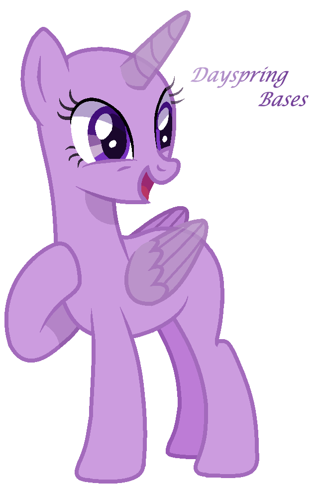 Mlp Dayspring MLP base 6 by Dayspring-DawnYT on DeviantArt