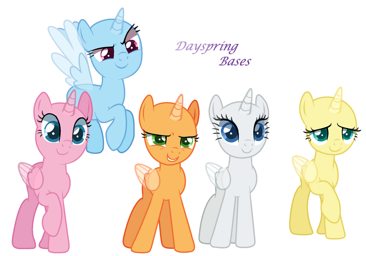 Mlp Dayspring MLP Base 7 by Dayspring-DawnYT on DeviantArt