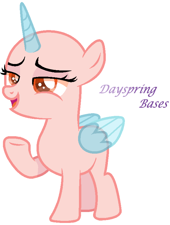Mlp Base Color Guide 9 MLP Base 9 by Dayspring-DawnYT on DeviantArt