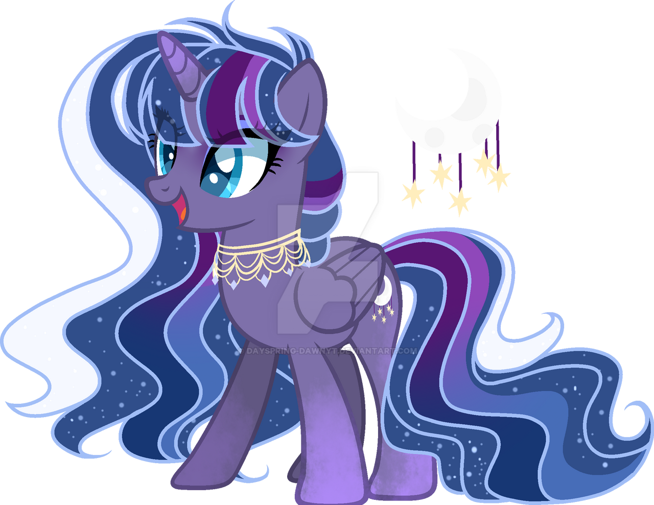 Mlp Dayspring ~MLP Adoptable~ Twilight sparkle x princess Luna by Dayspring-DawnYT on ...