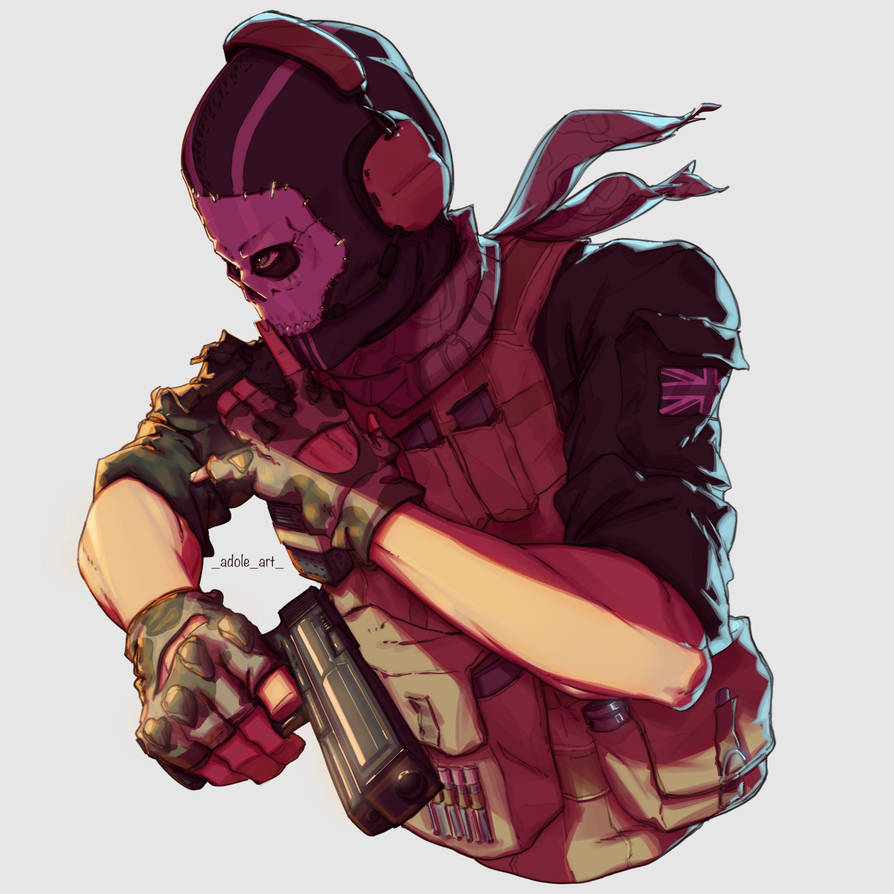 Ghost - Call of Duty Fanart by sabz1120 on DeviantArt