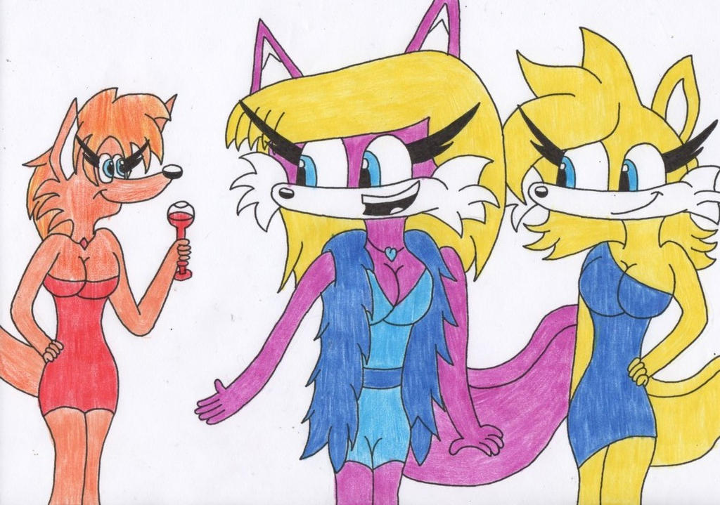 Female Party Characters Party! (Girls) by TheFalconFighter on DeviantArt