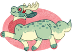 Reindeer Frog by Rainbow-Moose