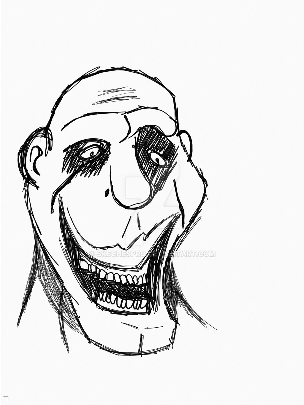 Weird face 2 by Skechespro on DeviantArt
